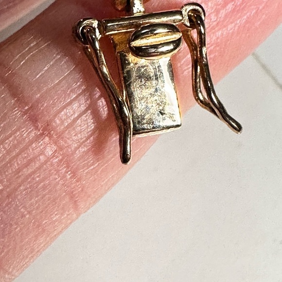 DL Gold Over Sterling Silver & Genuine Tested Sapphire Bracelet 7.25’ EUC 4115 B - Picture 9 of 15